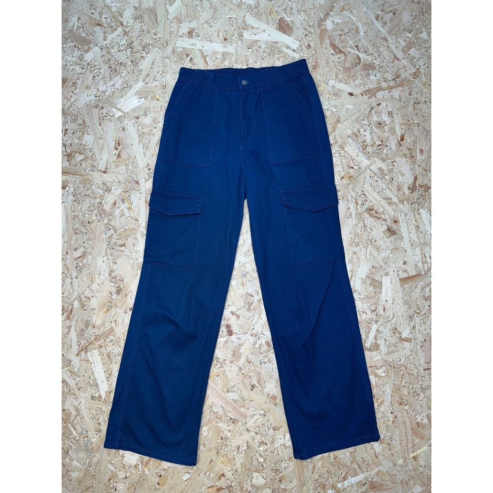 Ambience Apparel Women’s Blue Cargo Pant Sz M